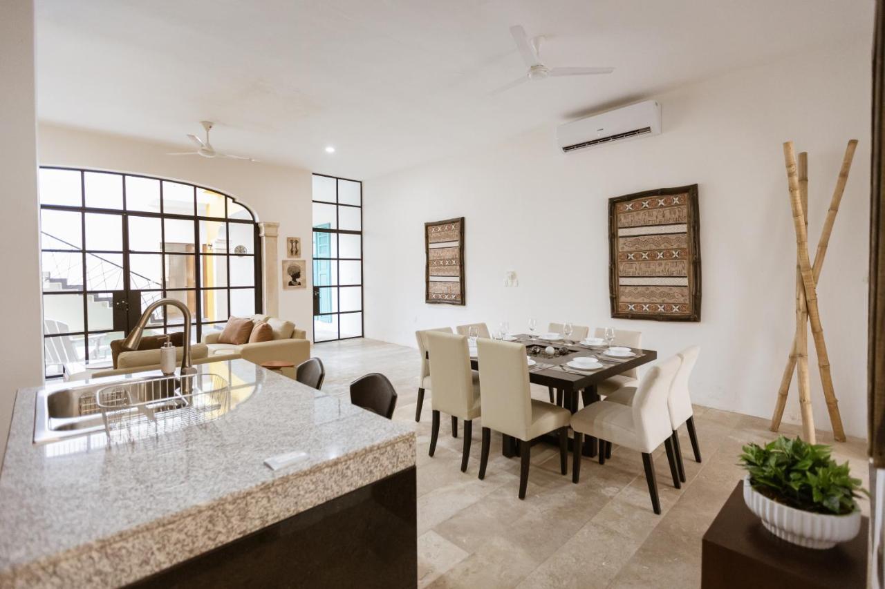 Casa Ubicada En El Corazon De Merida, Ac Y Piscina! Экстерьер фото