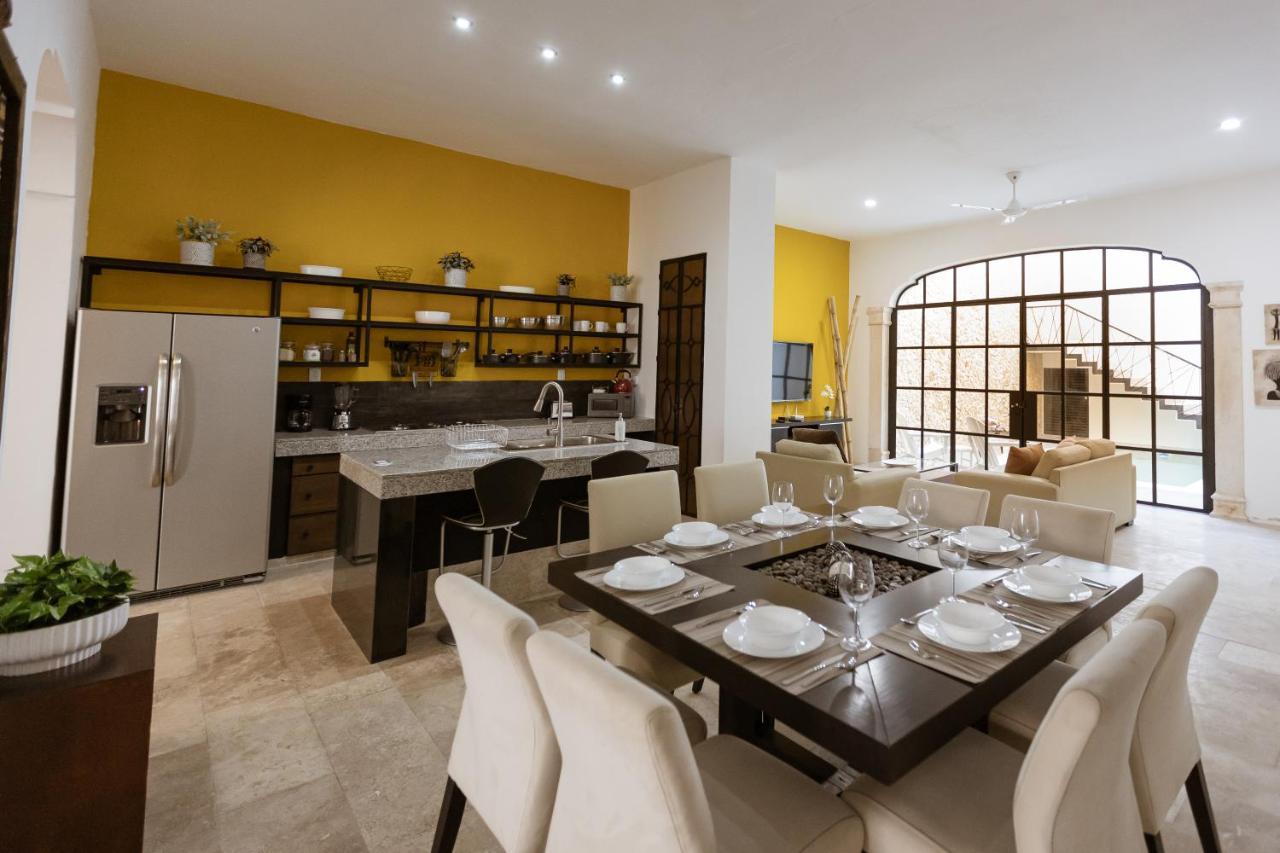 Casa Ubicada En El Corazon De Merida, Ac Y Piscina! Экстерьер фото